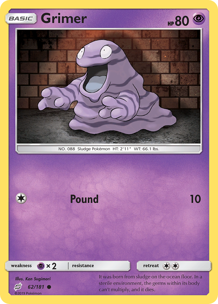 Grimer (62/181) - [Reverse Holo] Team Up (TEU)