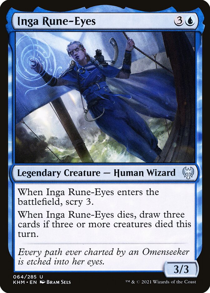 Inga Rune-Eyes (64) - Kaldheim (KHM)
