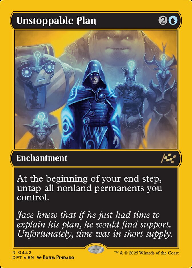 Unstoppable Plan - [First Place Foil] Aetherdrift (DFT)