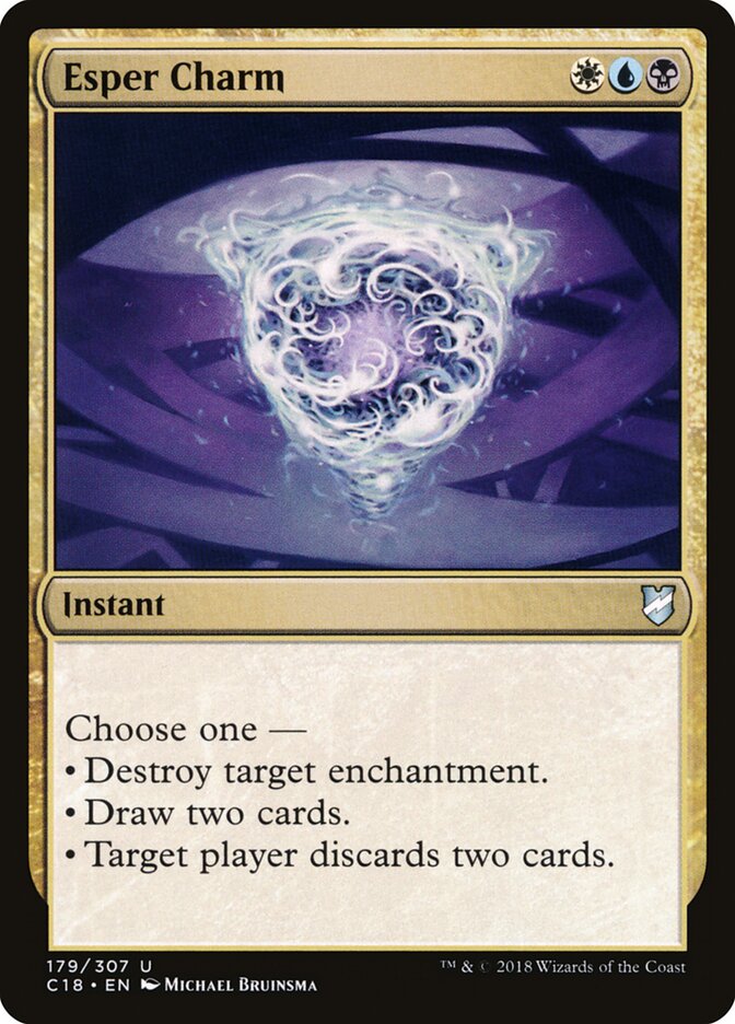 Esper Charm (179) - Commander 2018 (C18)