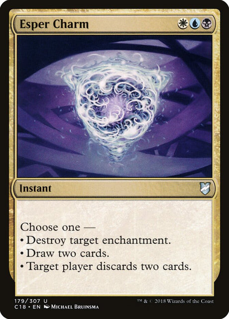 Esper Charm (179) - Commander 2018 (C18)