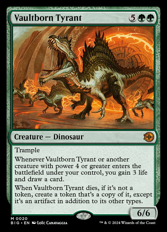 Vaultborn Tyrant - [Foil] The Big Score (BIG)