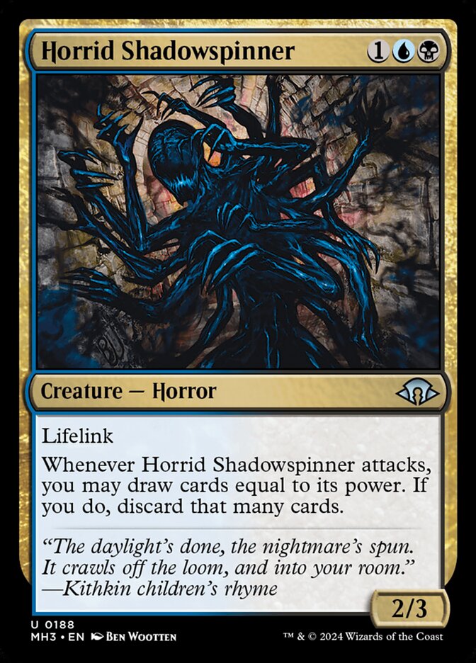 Horrid Shadowspinner (188) - Modern Horizons 3 (MH3)