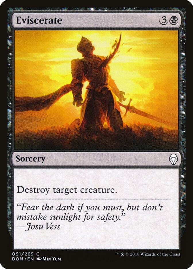 Eviscerate (91) - Dominaria (DOM)