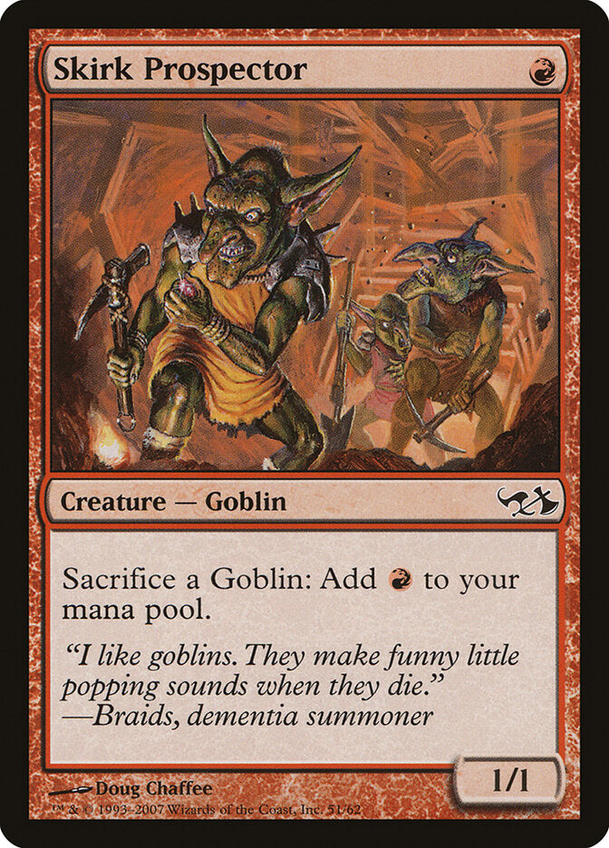 Skirk Prospector (51) - Duel Decks: Elves vs. Goblins (DD1)