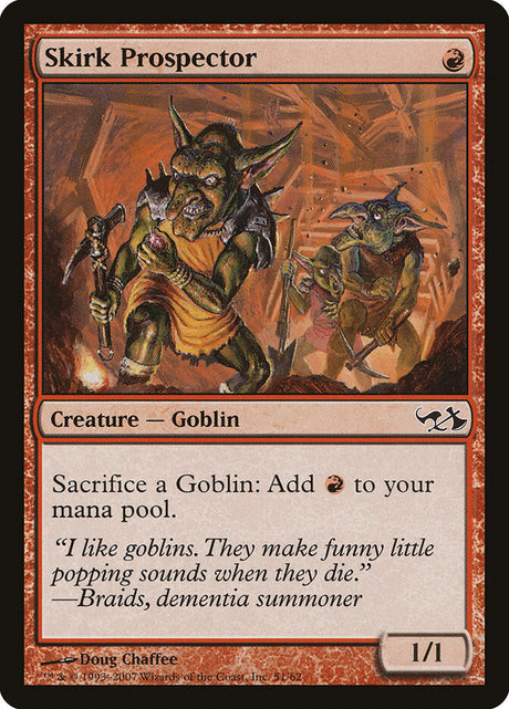 Skirk Prospector (51) - Duel Decks: Elves vs. Goblins (DD1)