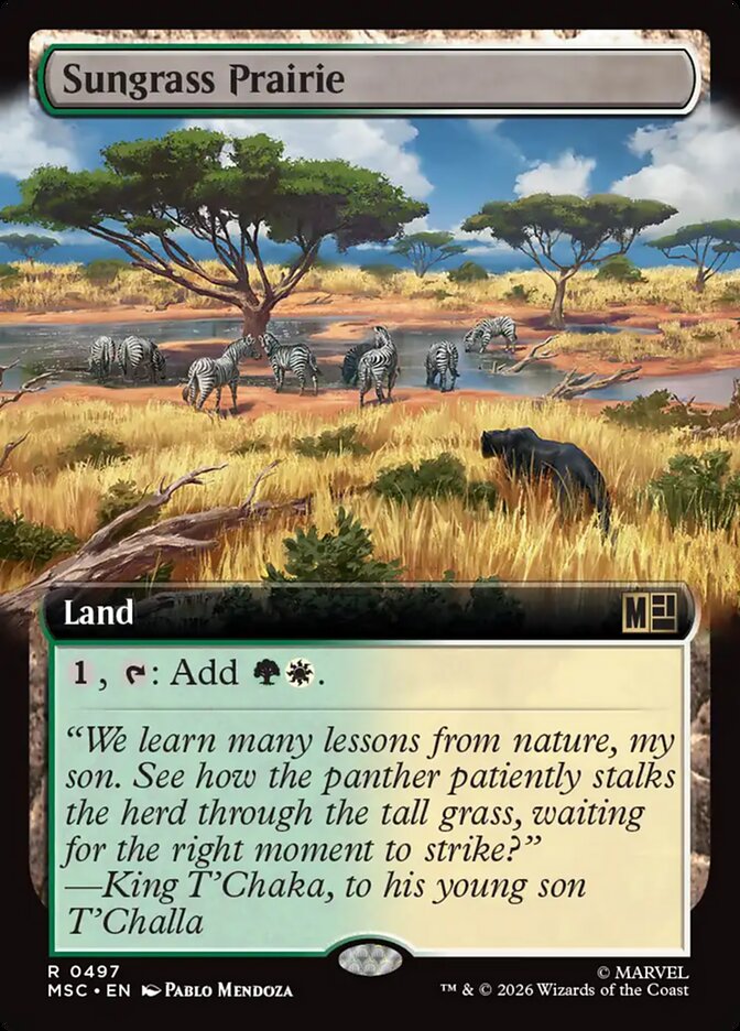 Sungrass Prairie (497) - Marvel Super Heroes Commander (MSC)