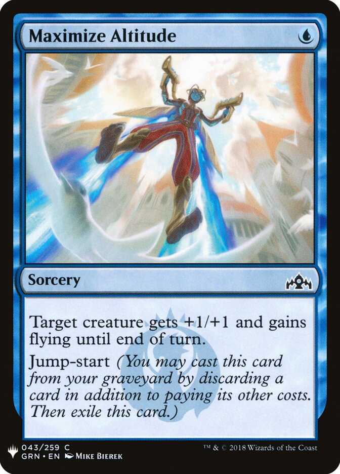 Maximize Altitude (GRN-43) - The List (PLST)