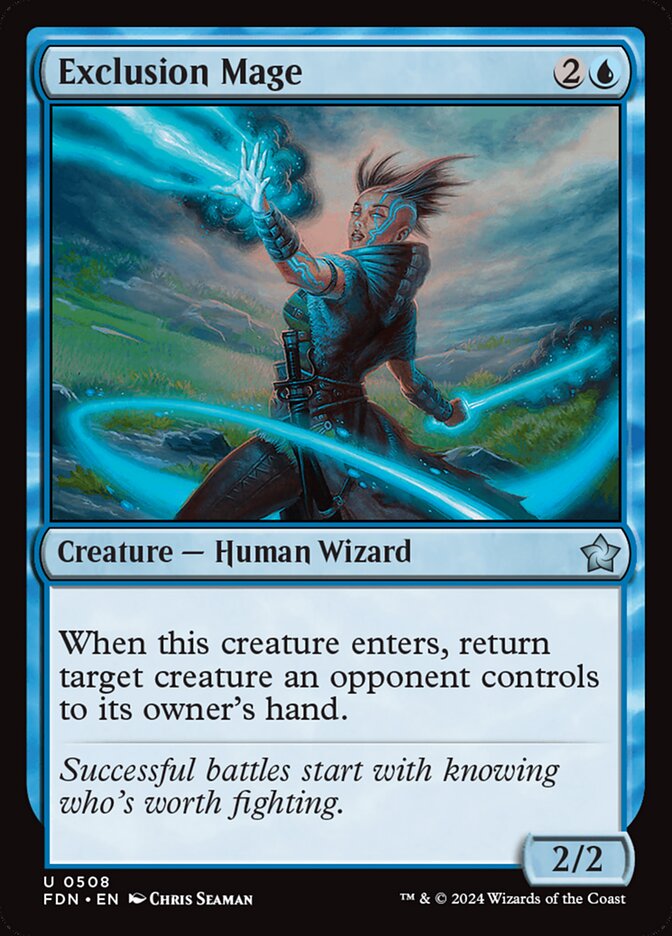 Exclusion Mage (508) - Foundations (FDN)