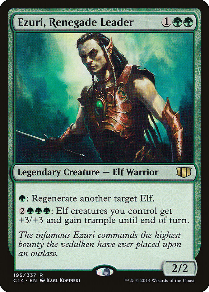 Ezuri, Renegade Leader (195) - Commander 2014 (C14)