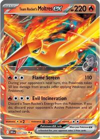 Team Rockets Moltres ex (31) - SV10: Destined Rivals (DRI)