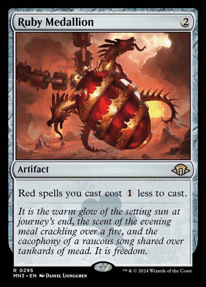 Ruby Medallion - Modern Horizons 3 (MH3)