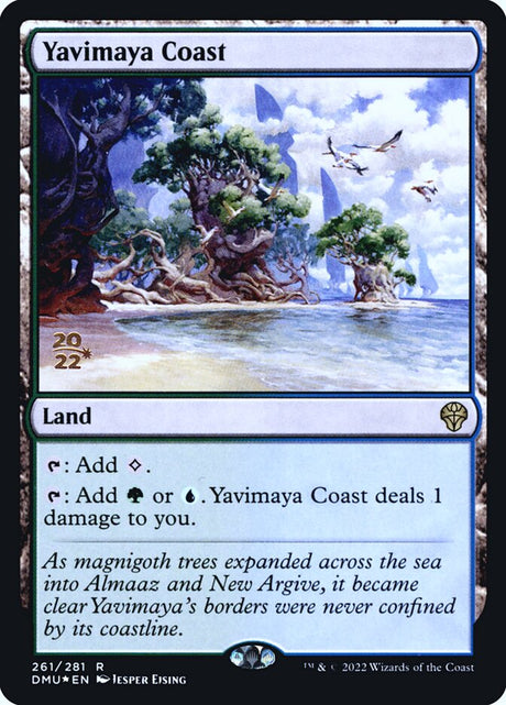 Yavimaya Coast (261s) - Dominaria United Promos (PDMU)