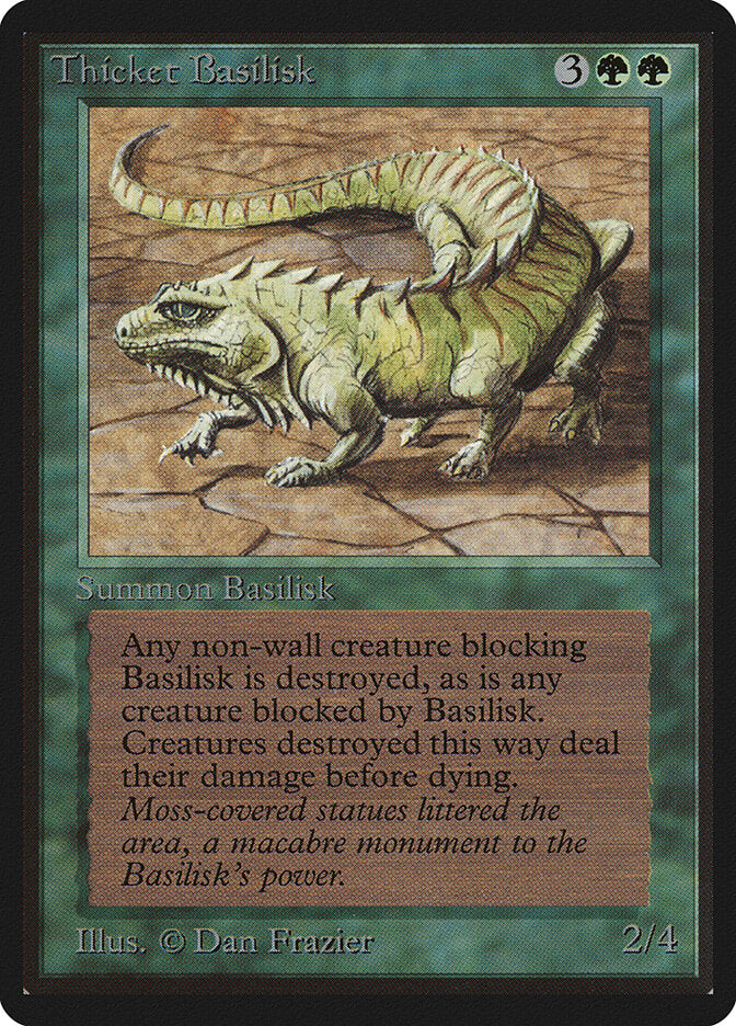 Thicket Basilisk (219) - Limited Edition Beta (LEB)