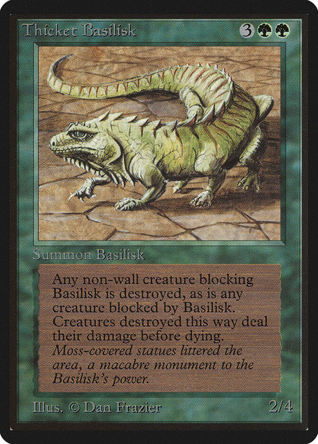 Thicket Basilisk (219) - Limited Edition Beta (LEB)