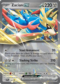 Zacian ex - (198) - SV: Scarlet & Violet Promo Cards (SVP)