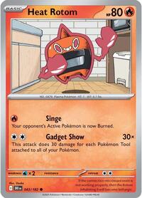 Heat Rotom (43) - SV10: Destined Rivals (DRI)