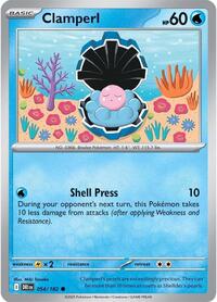 Clamperl (54) - SV10: Destined Rivals (DRI)