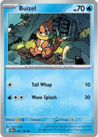 Buizel (57) - SV10: Destined Rivals (DRI)
