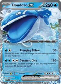Dondozo ex (66) - SV10: Destined Rivals (DRI)