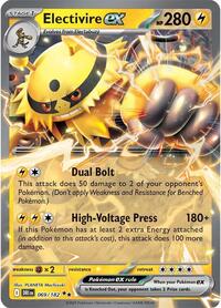 Electivire ex (69) - SV10: Destined Rivals (DRI)