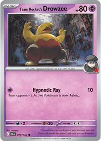 Team Rockets Drowzee (79) - SV10: Destined Rivals (DRI)