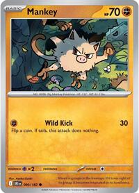 Mankey (90) - SV10: Destined Rivals (DRI)