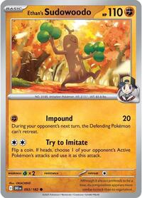 Ethans Sudowoodo (93) - SV10: Destined Rivals (DRI)