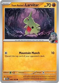 Team Rockets Larvitar (94) - SV10: Destined Rivals (DRI)