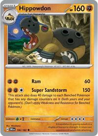 Hippowdon (106) - SV10: Destined Rivals (DRI)
