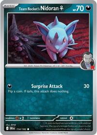 Team Rockets Nidoran F (114) - SV10: Destined Rivals (DRI)