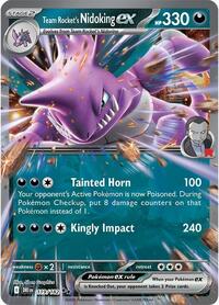 Team Rockets Nidoking ex (119) - SV10: Destined Rivals (DRI)