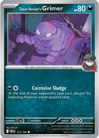 Team Rockets Grimer (123) - SV10: Destined Rivals (DRI)