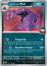 Team Rockets Muk (124) - SV10: Destined Rivals (DRI)