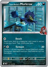 Team Rockets Murkrow (127) - SV10: Destined Rivals (DRI)
