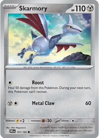 Skarmory (141) - SV10: Destined Rivals (DRI)