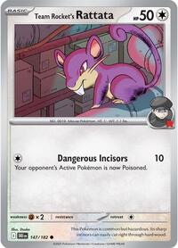 Team Rockets Rattata (147) - SV10: Destined Rivals (DRI)