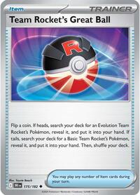 Team Rockets Great Ball (175) - SV10: Destined Rivals (DRI)