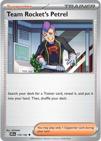 Team Rockets Petrel (176) - SV10: Destined Rivals (DRI)