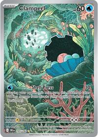 Clamperl (195) - SV10: Destined Rivals (DRI)