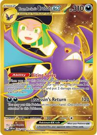 Team Rockets Crobat ex (242) - SV10: Destined Rivals (DRI)
