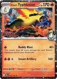 Ethan's Typhlosion (Prerelease) (34) - Miscellaneous Cards & Products (MCAP)