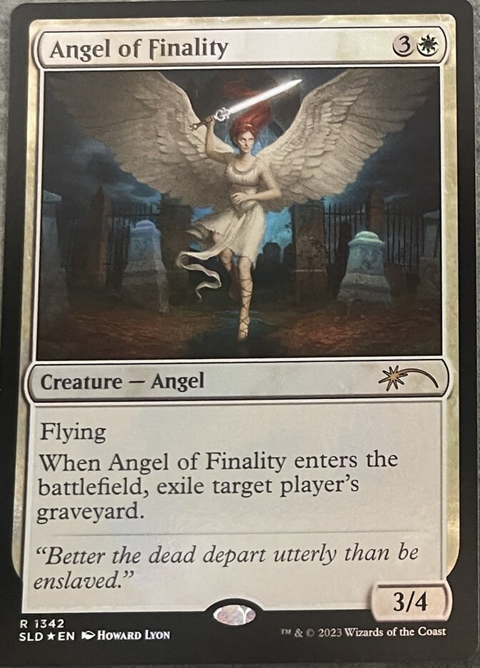Angel of Finality (1342) - [Foil] Secret Lair Drop (SLD)