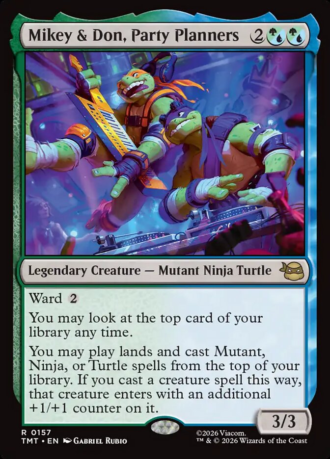 Mikey & Don, Party Planners (157) - Teenage Mutant Ninja Turtles (TMT)