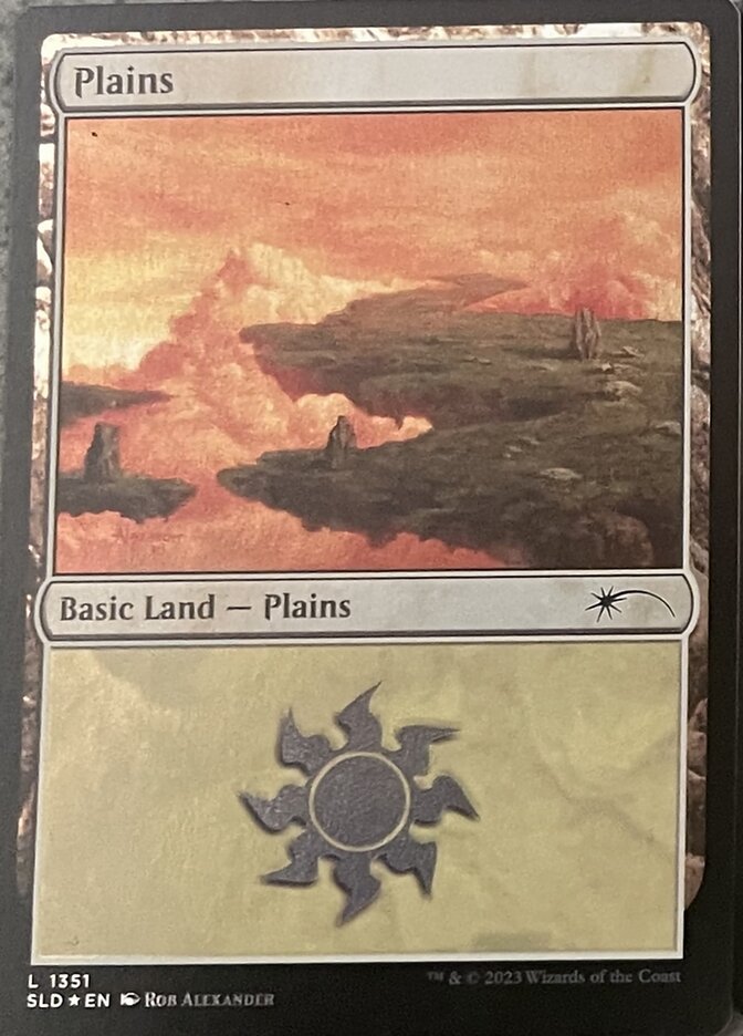 Plains (1351) - [Foil] Secret Lair Drop (SLD)