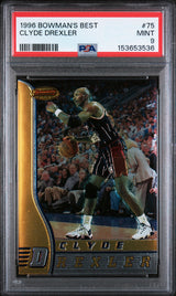 1996-97 Bowman's Best #75 Clyde Drexler PSA 9
