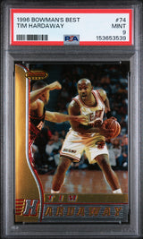 1996 Bowman'S Best #74 Tim Hardaway PSA 9