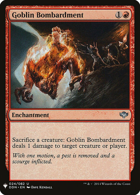Goblin Bombardment (DDN-24) - The List (PLST)