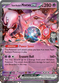 Team Rocket's Mewtwo ex (205) - SV: Scarlet & Violet Promo Cards (SVP)