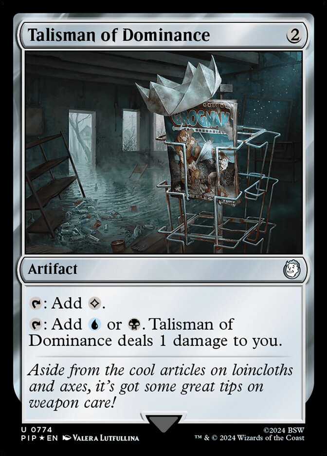 Talisman of Dominance - [Surge Foil] Fallout (PIP)